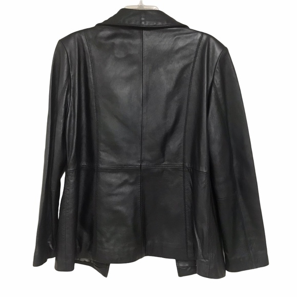 Boston Harbor Leather Coat